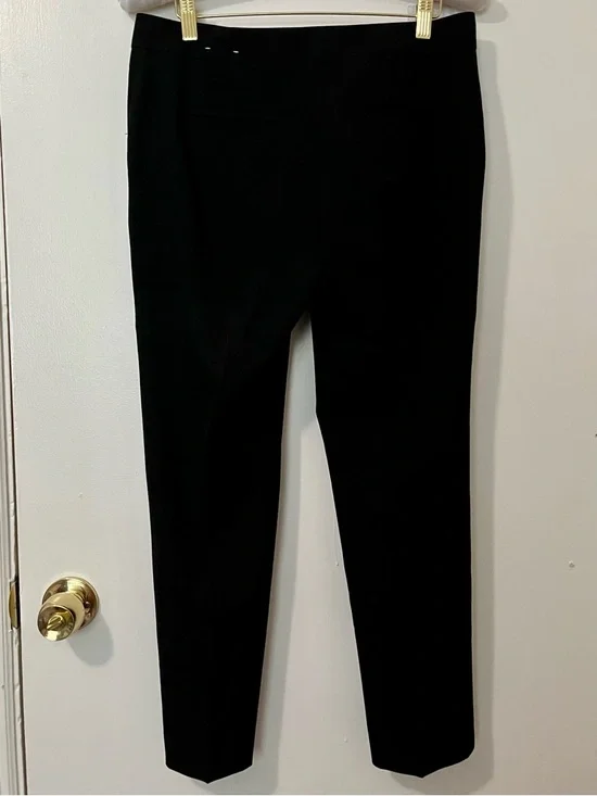 Ann Taylor Black Straight Leg Dress Pants - also selling matching jacket - Picture 2 of 2
